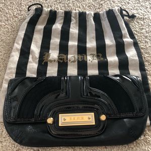 L.A.M.B. Mixed Media Clutch